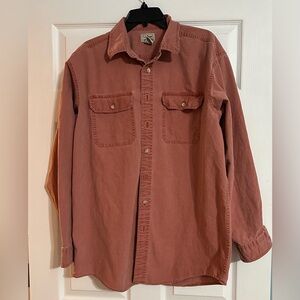 LL Bean Men’s Vintage Long Sleeve Shirt - Size L Tall